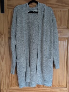 Hooded Cardigan Sweater